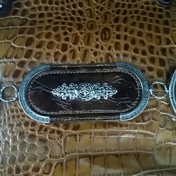 Leather shoulder bag by M.C. NWT - Picture 5 of 7